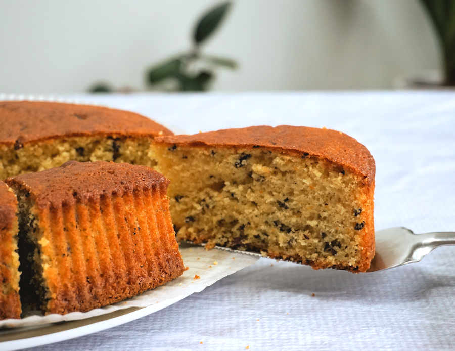 Orange And Cacao Sour Cream Cake Recipe Cuisine Fiend